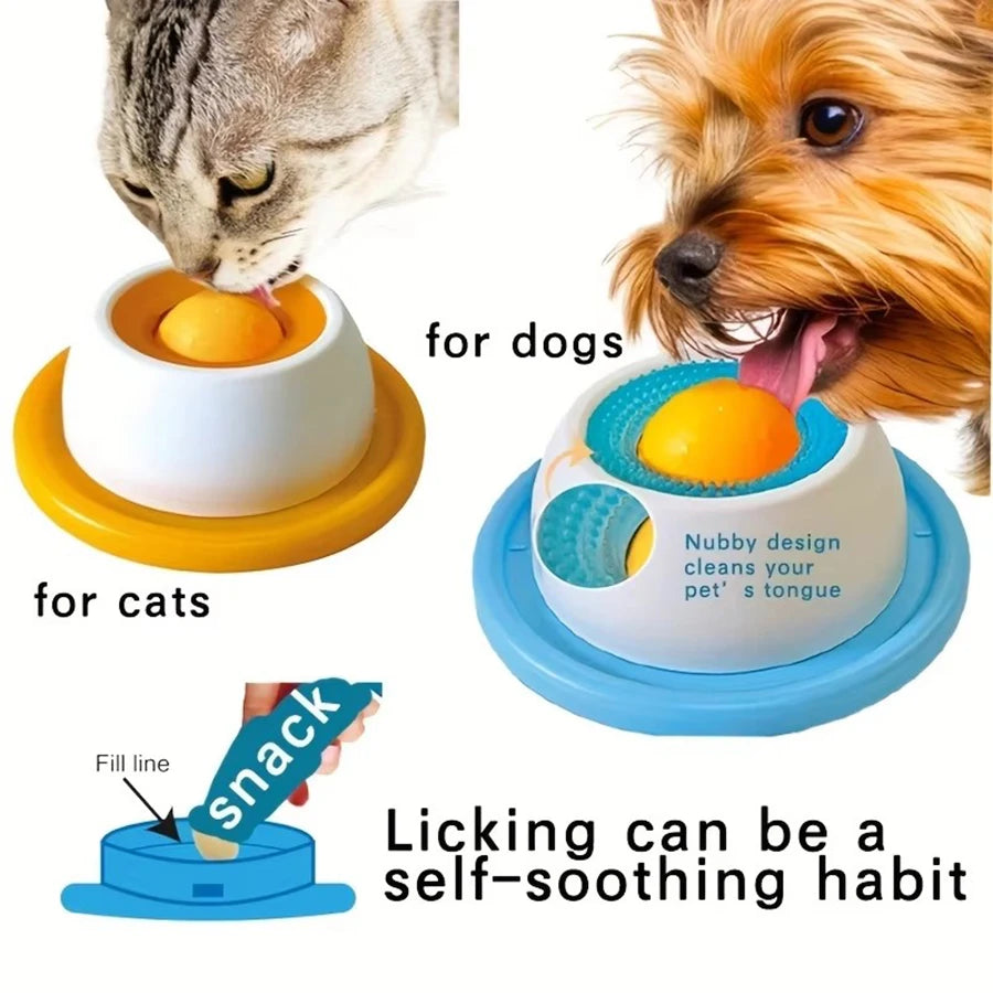 Pet Lick and Slow-Feeding Toy