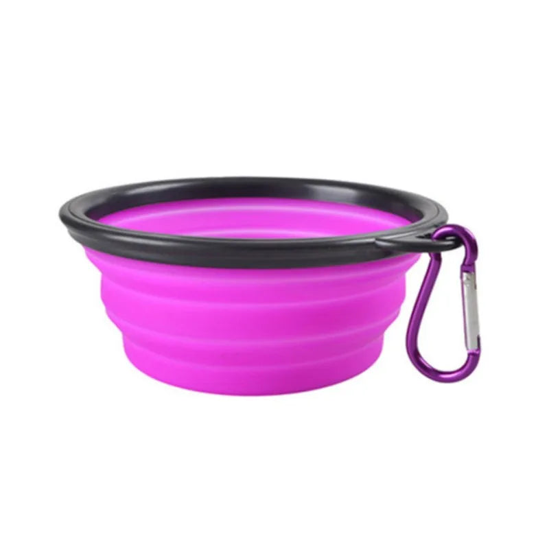 Collapsible Pet Travel Bowl — 350 ml