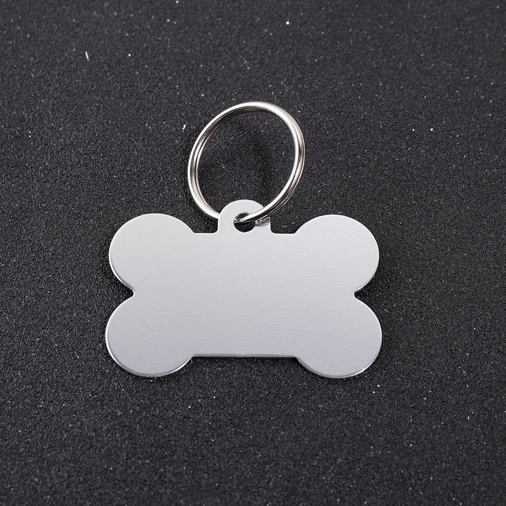 Personalized Bone-Shaped Dog ID Tag