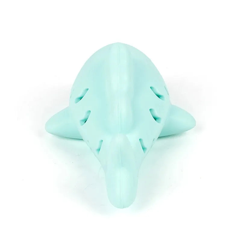 Fish-Shaped Cat Enrichment Feeder
