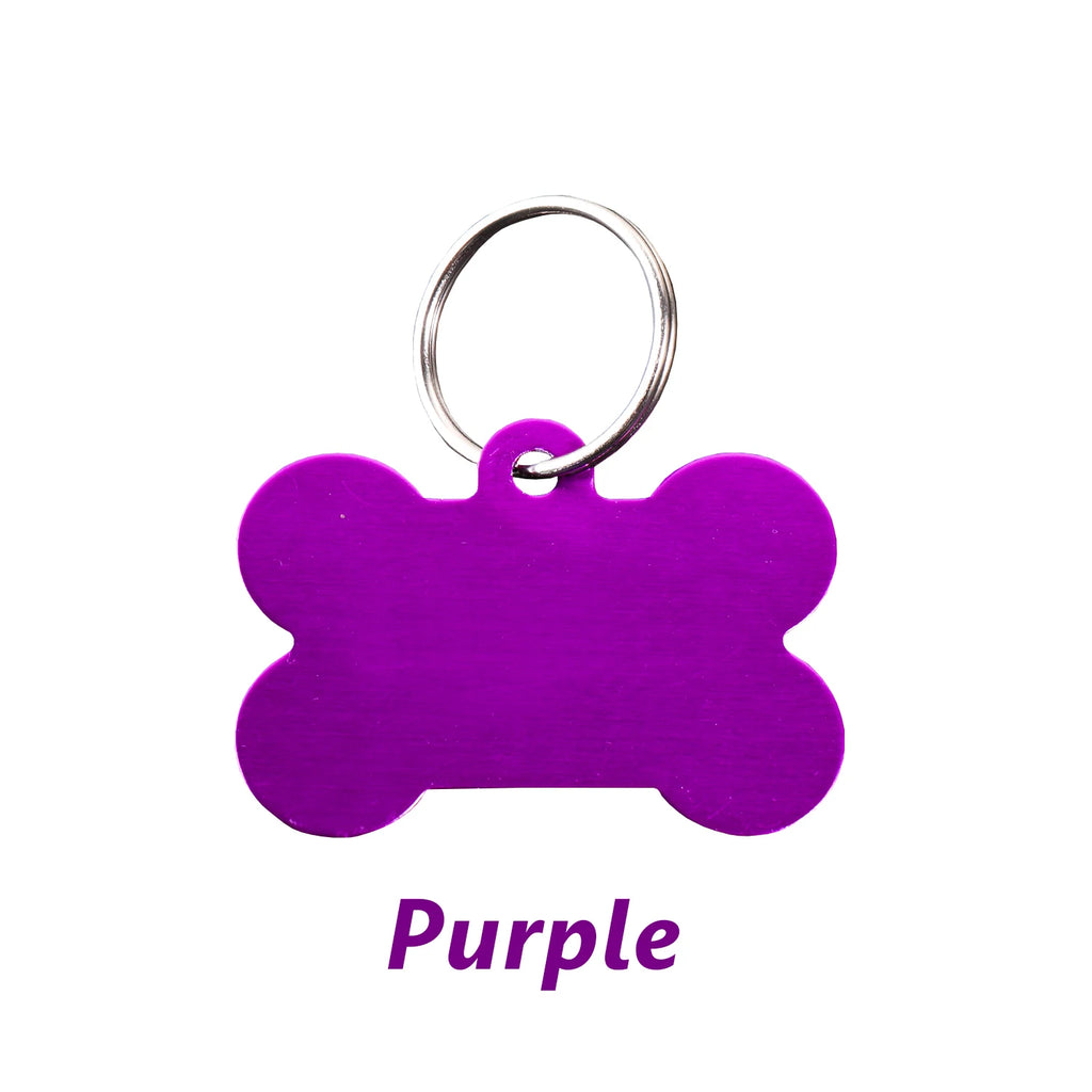 Personalized Bone-Shaped Dog ID Tag