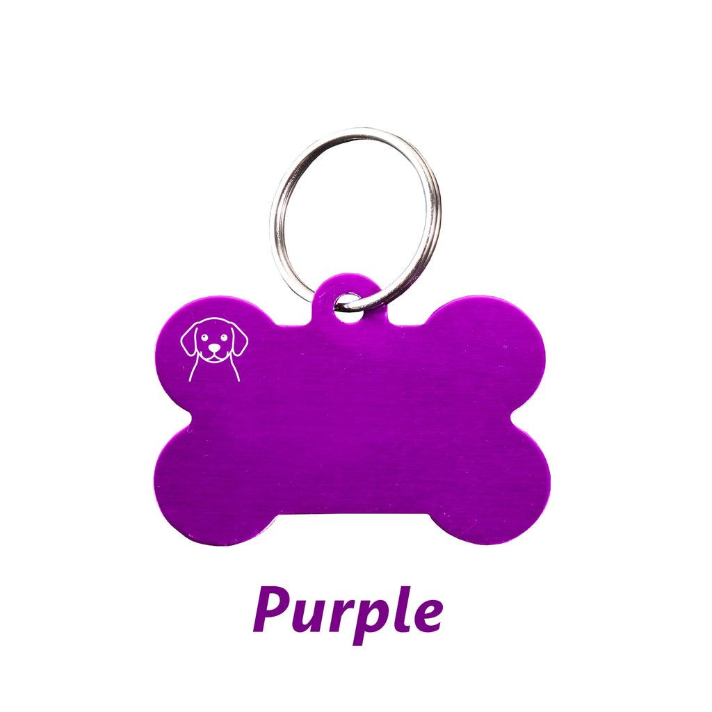 Personalized Bone-Shaped Dog ID Tag