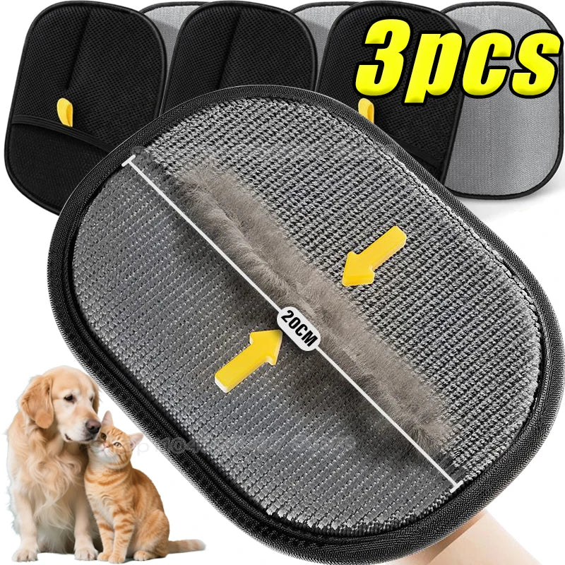 Reusable Pet Hair Removal Mitts