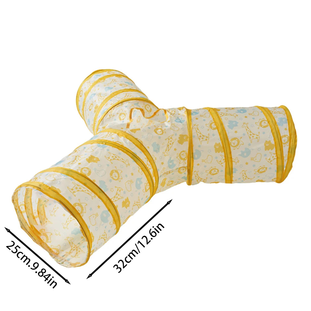 Foldable Cat Play Tunnel