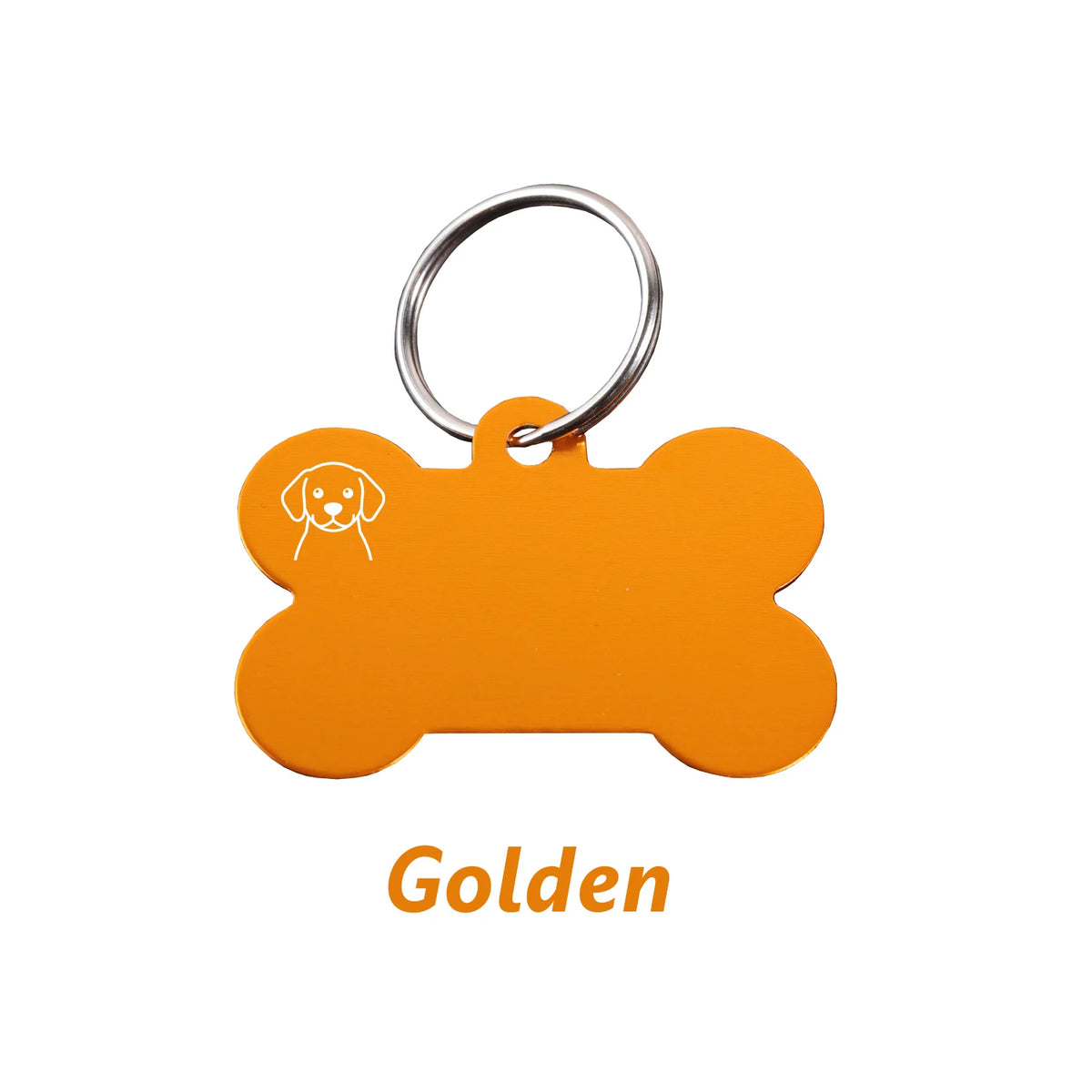 Personalized Bone-Shaped Dog ID Tag