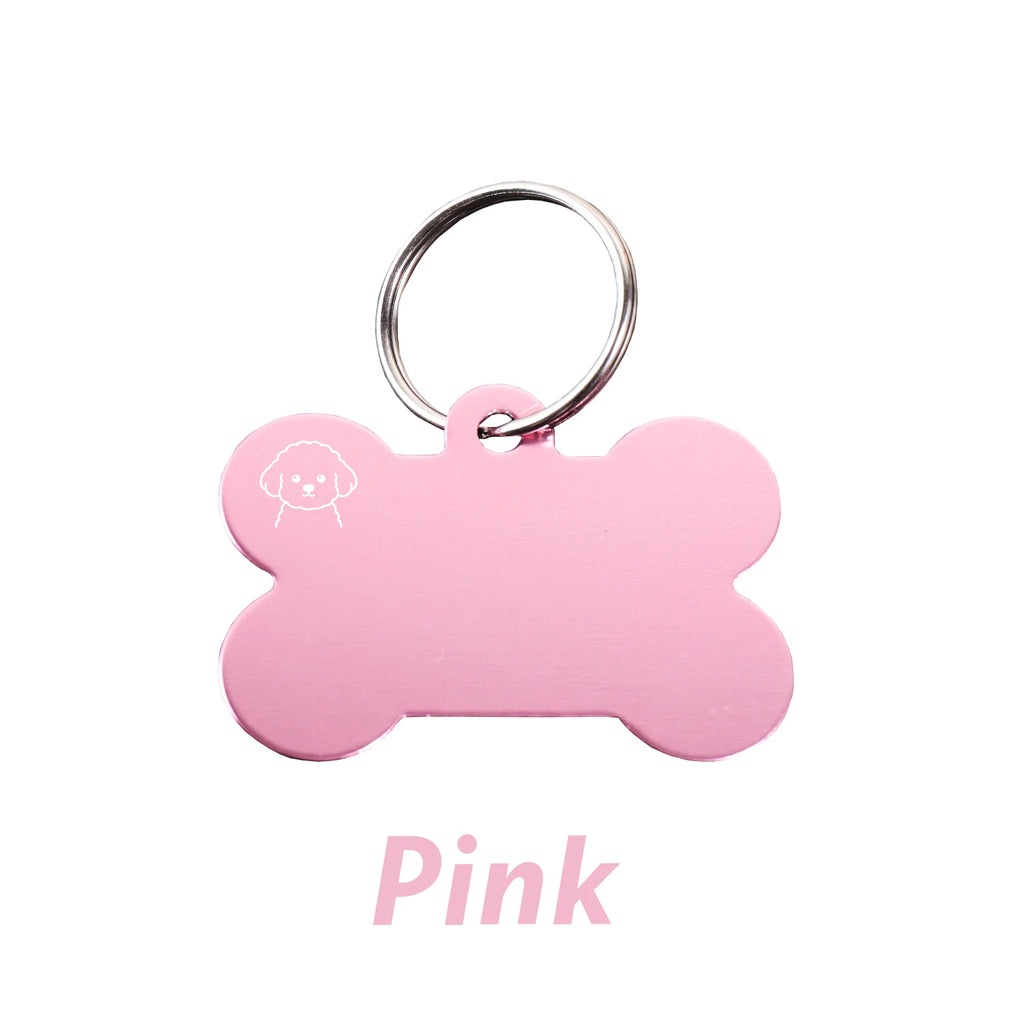 Personalized Bone-Shaped Dog ID Tag