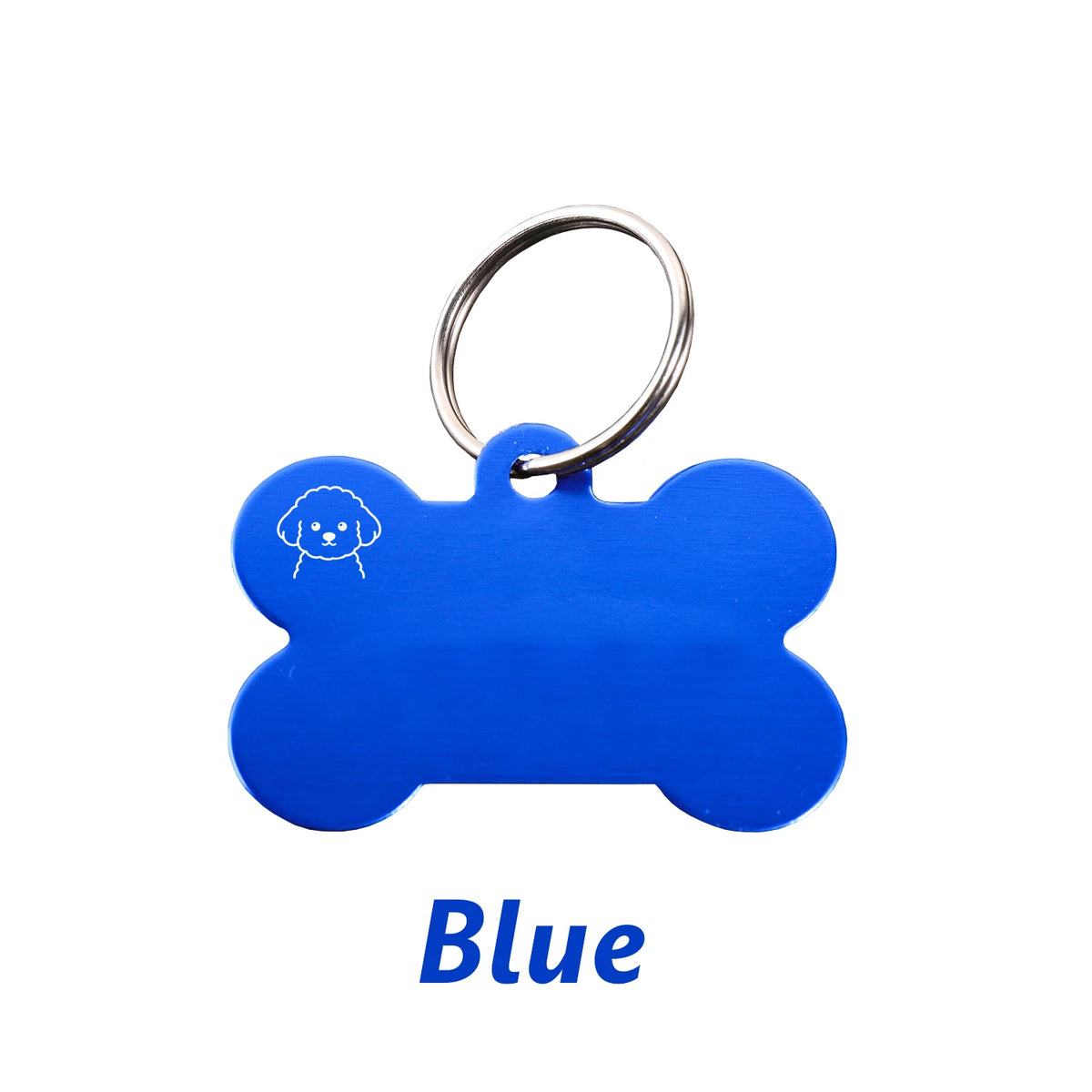 Personalized Bone-Shaped Dog ID Tag