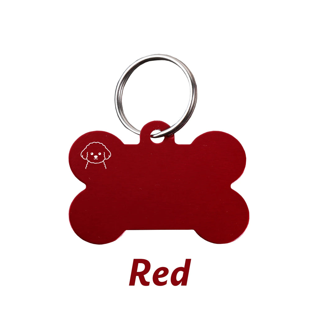 Personalized Bone-Shaped Dog ID Tag
