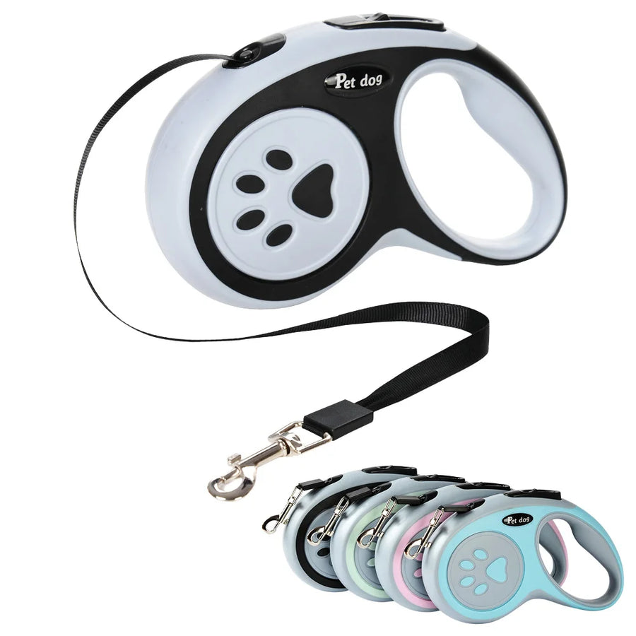 Retractable Dog Leash — 3 m and 5 m