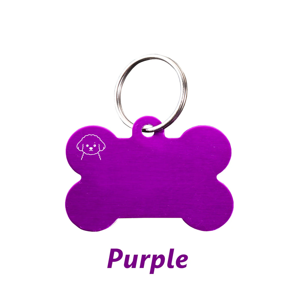 Personalized Bone-Shaped Dog ID Tag