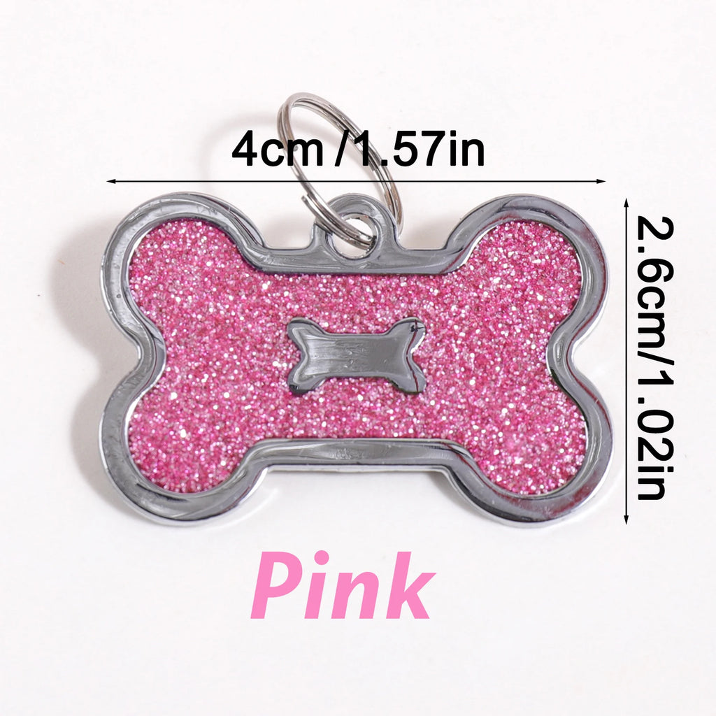 Personalized Bone-Shaped Dog ID Tag