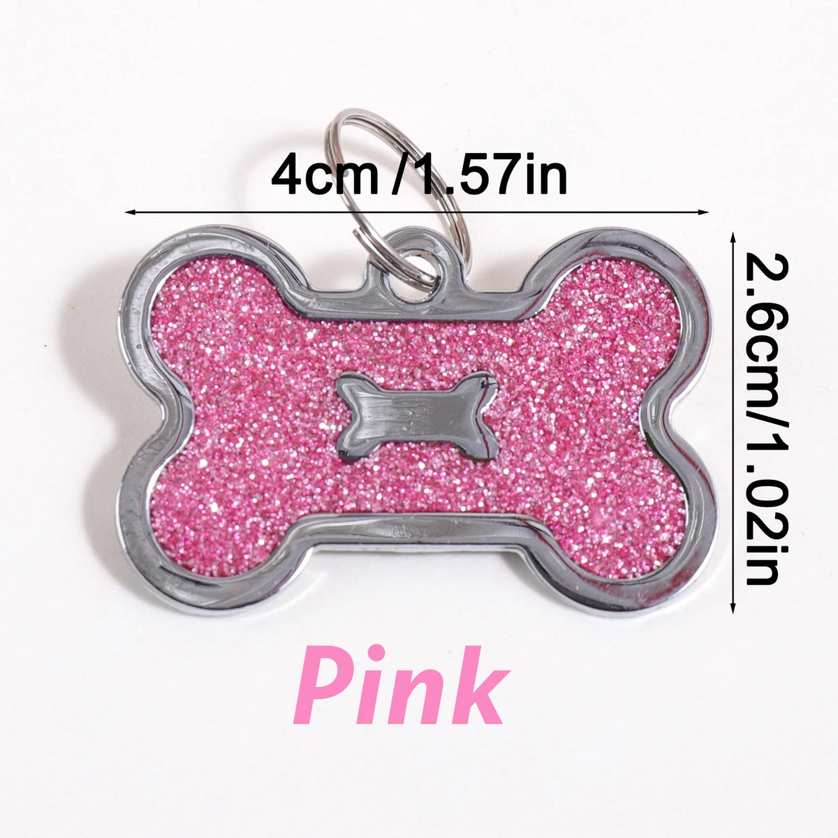 Personalized Bone-Shaped Dog ID Tag