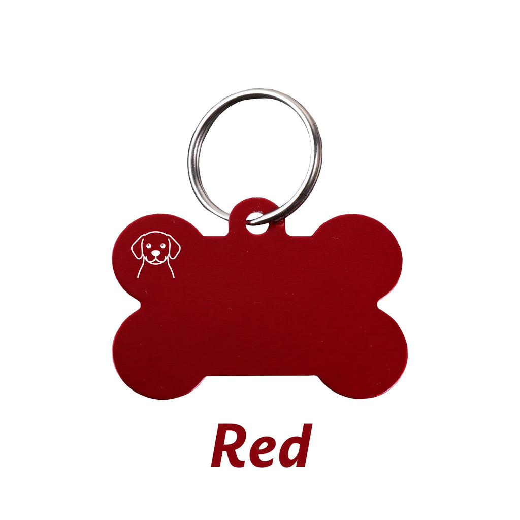 Personalized Bone-Shaped Dog ID Tag
