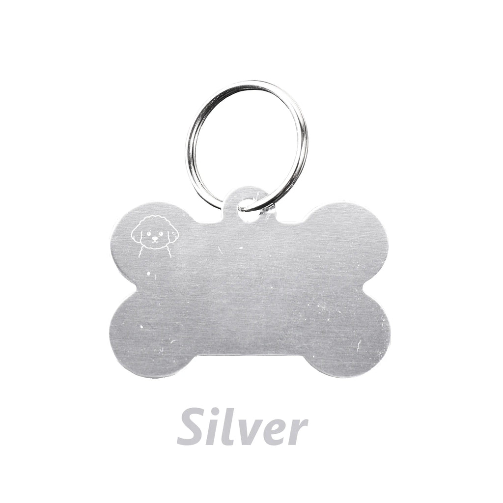 Personalized Bone-Shaped Dog ID Tag