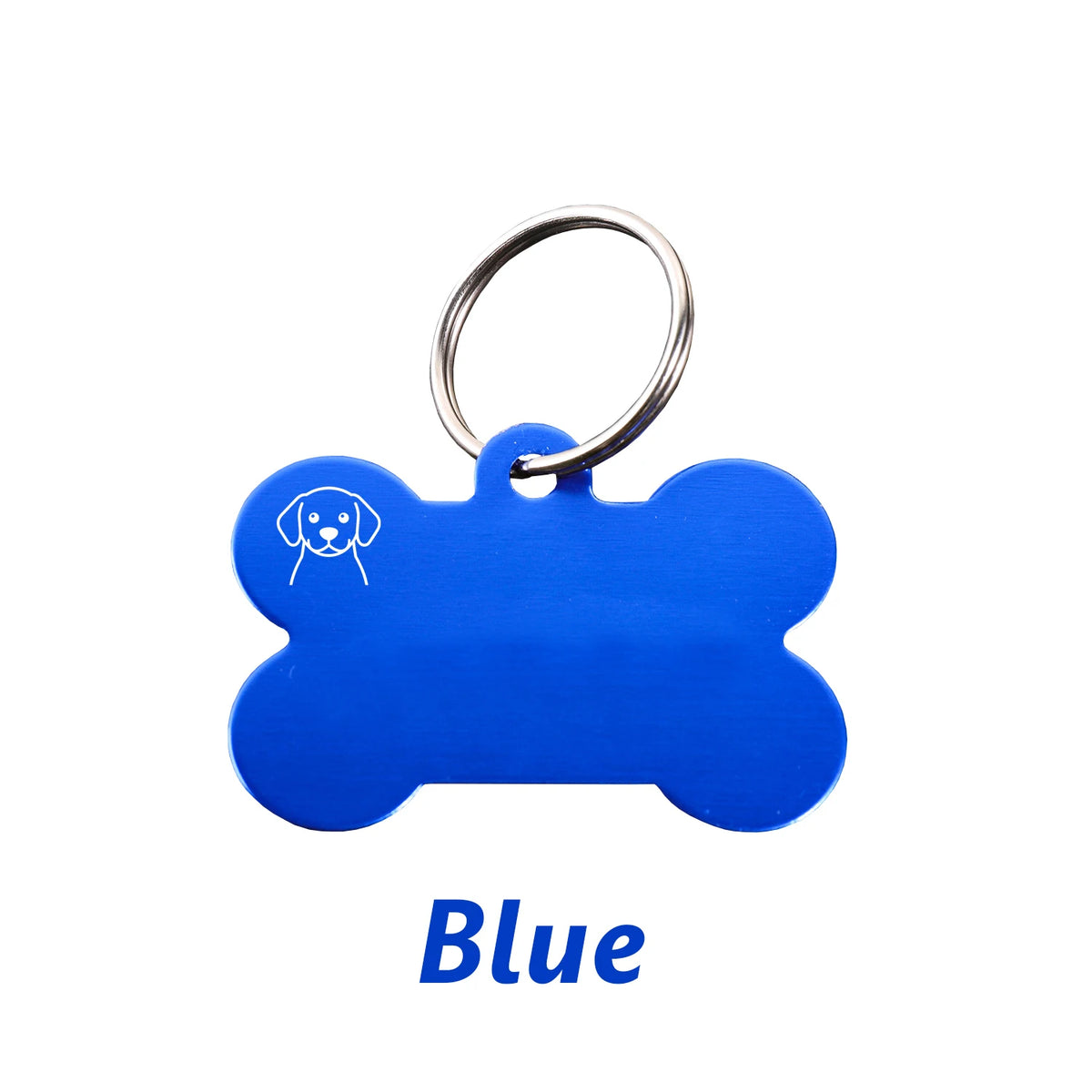 Personalized Bone-Shaped Dog ID Tag