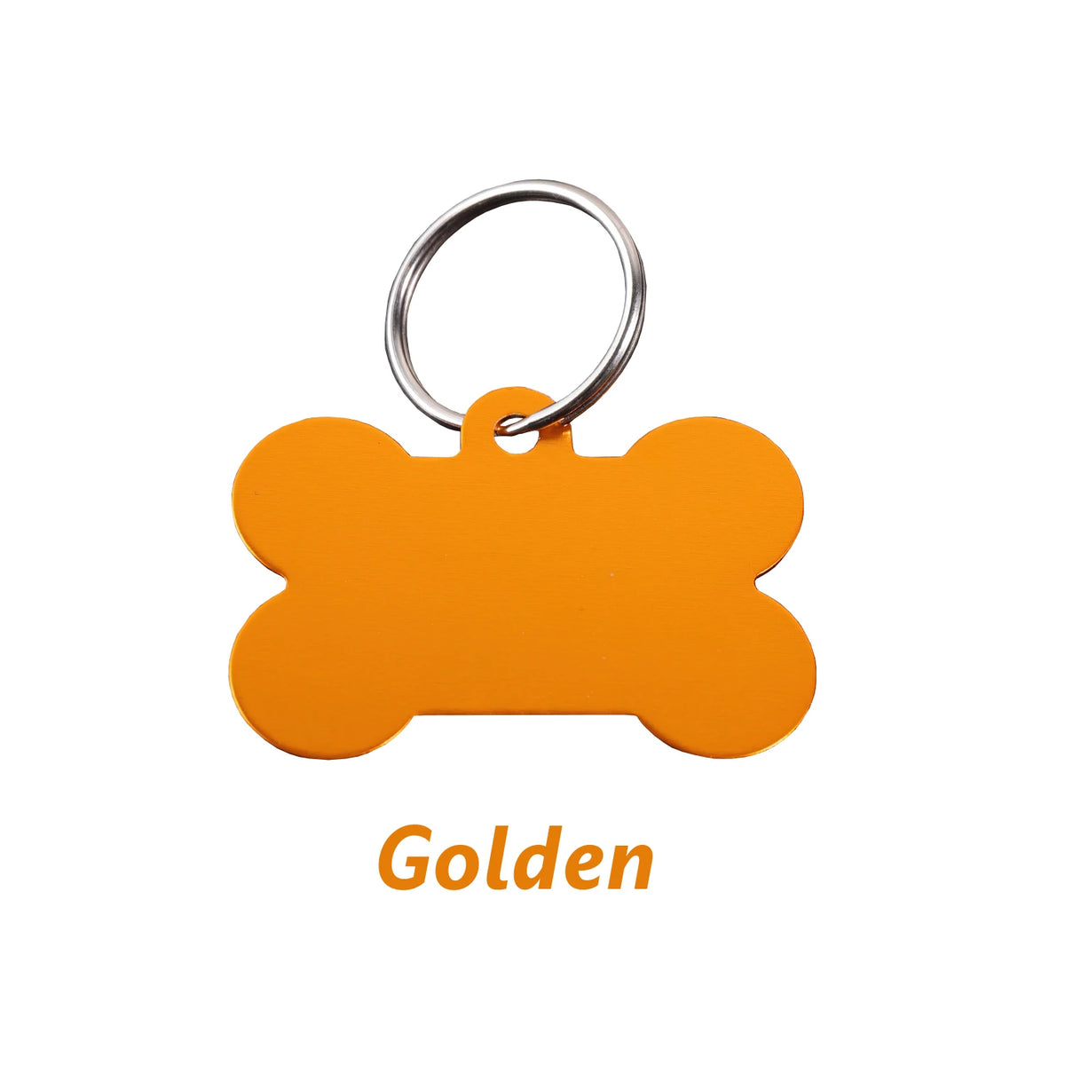 Personalized Bone-Shaped Dog ID Tag